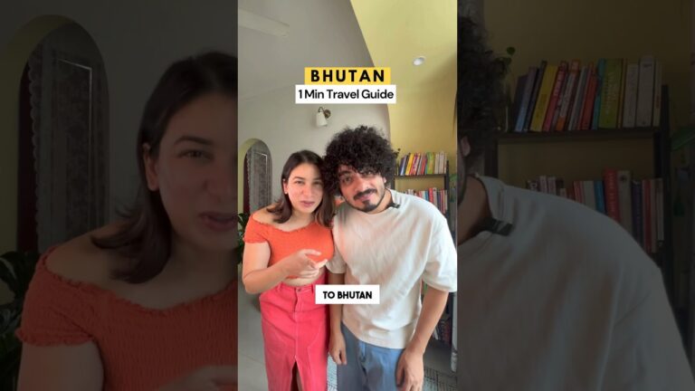 Don’t go to Bhutan before watching this!!! #travel #traveldestinations