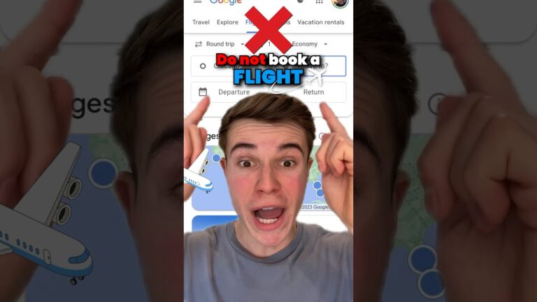 Cheap Flight Hack! 💸 #travel #traveltips #travelvlog