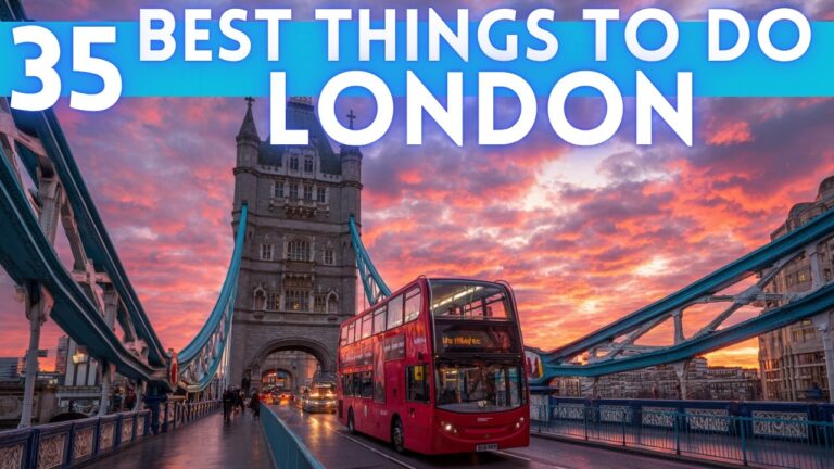 Best Things To Do in London England 2026 4K